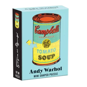 Andy Warhol Campbell's Soup 100 Piece Mini Shaped Puzzle
