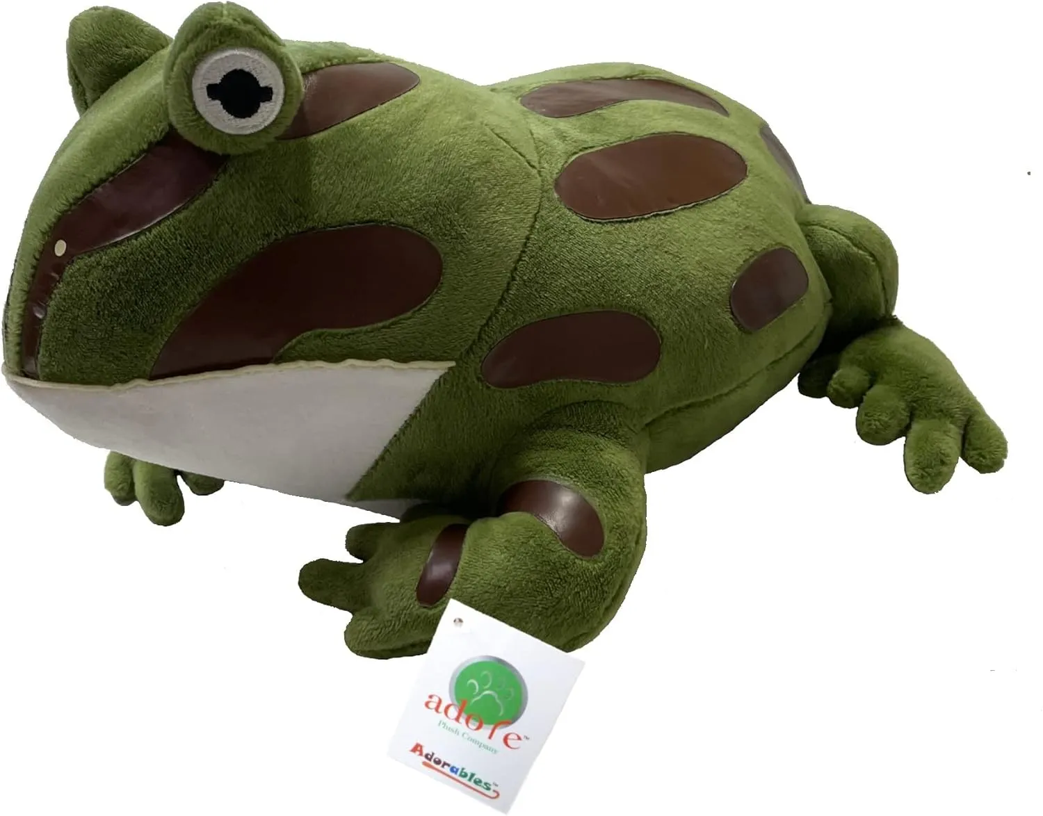 Animal Plush Toy Adore 12" Lumpy The session Pacman Frog Stuffed 