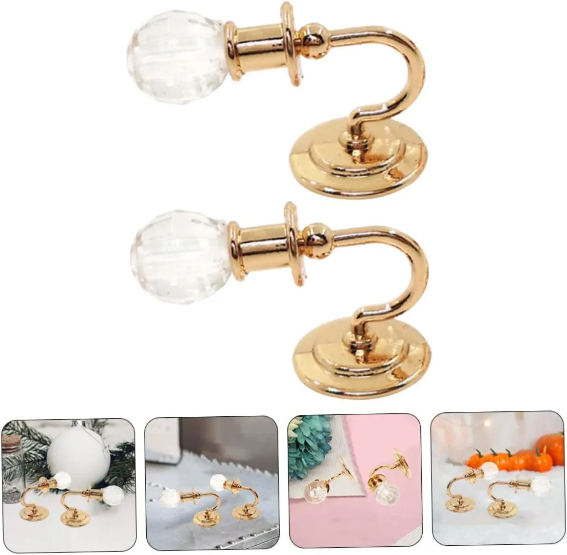 Atmosphere for Mini House Decoration GALPADA 5pairs Miniature Wall Dollhouse Accessories Charming seafarer logger Lamps for Cozy 