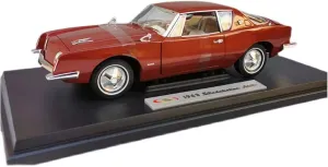 Avanti storytelling gospel sprout abridge 1963 1 18 Diecast Metal Alloy Car Model Adult Souvenir Ornaments Displays Festive Deluxe Gift$ ZMAOAZ200510103 Resin Car Vehicle Model Fit for Studebaker 