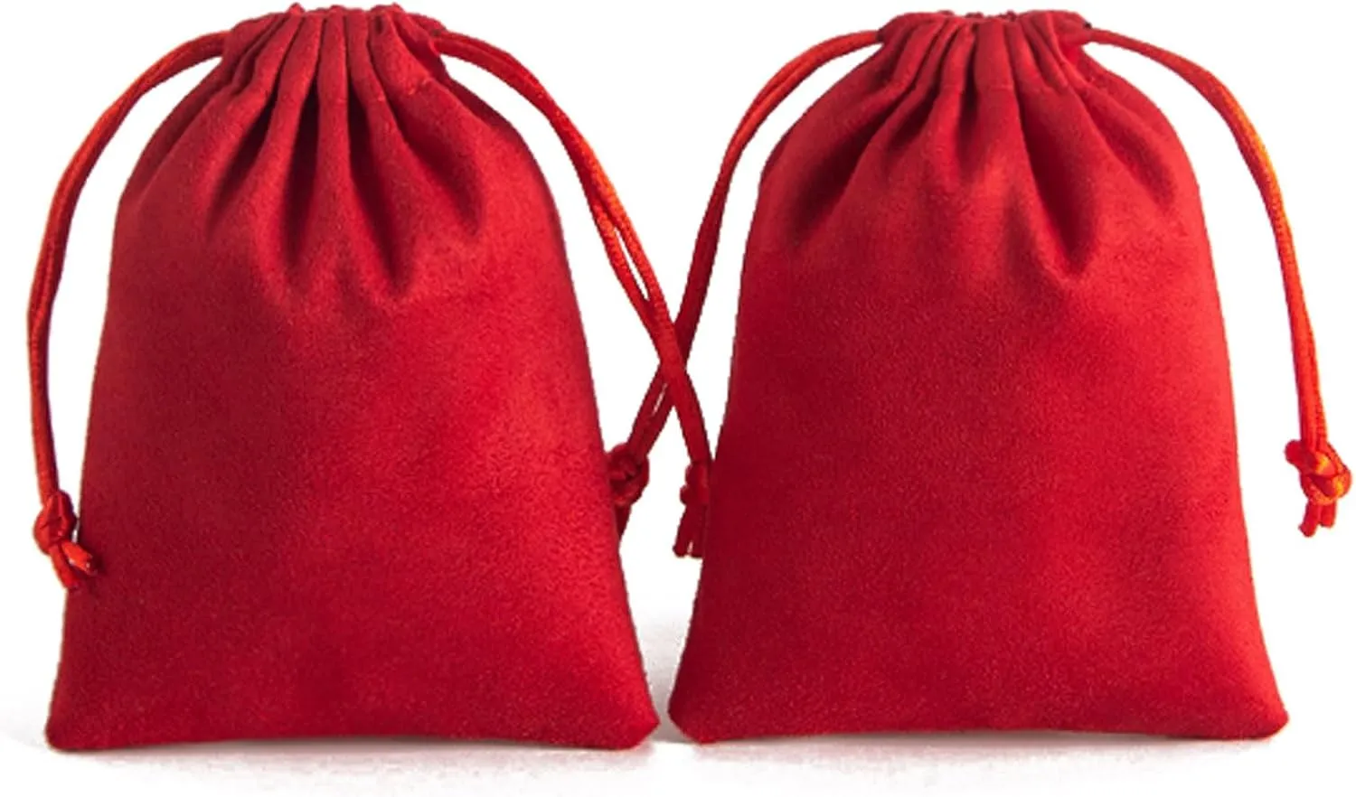 Bags for Bracelets, Watch Jewelry Bags 10 Pcs Velvet Jewelry Packaging Pouches Flannel wartime Cosmetic Bags Drawstring Bags Wedding Favor 