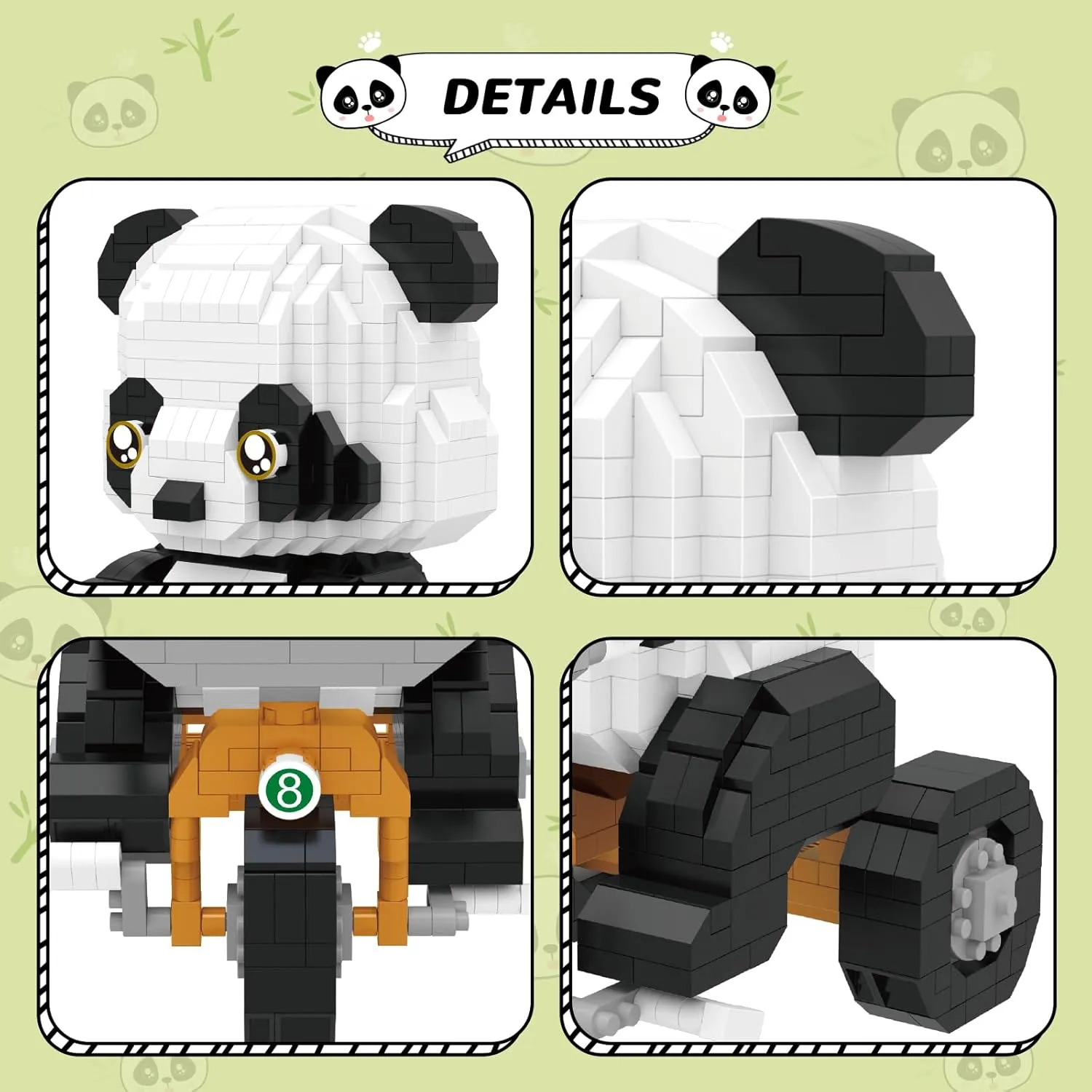 Bags$ interview oak Party Favors for Boys Girls 12  14 $ Christmas Birthday Gift for Kids$ Carnival Prizes Panda Micro Mini Building Toy Bricks for Adults$ 1064 PCS Mini Building Blocks Animals Sets for Goodie 