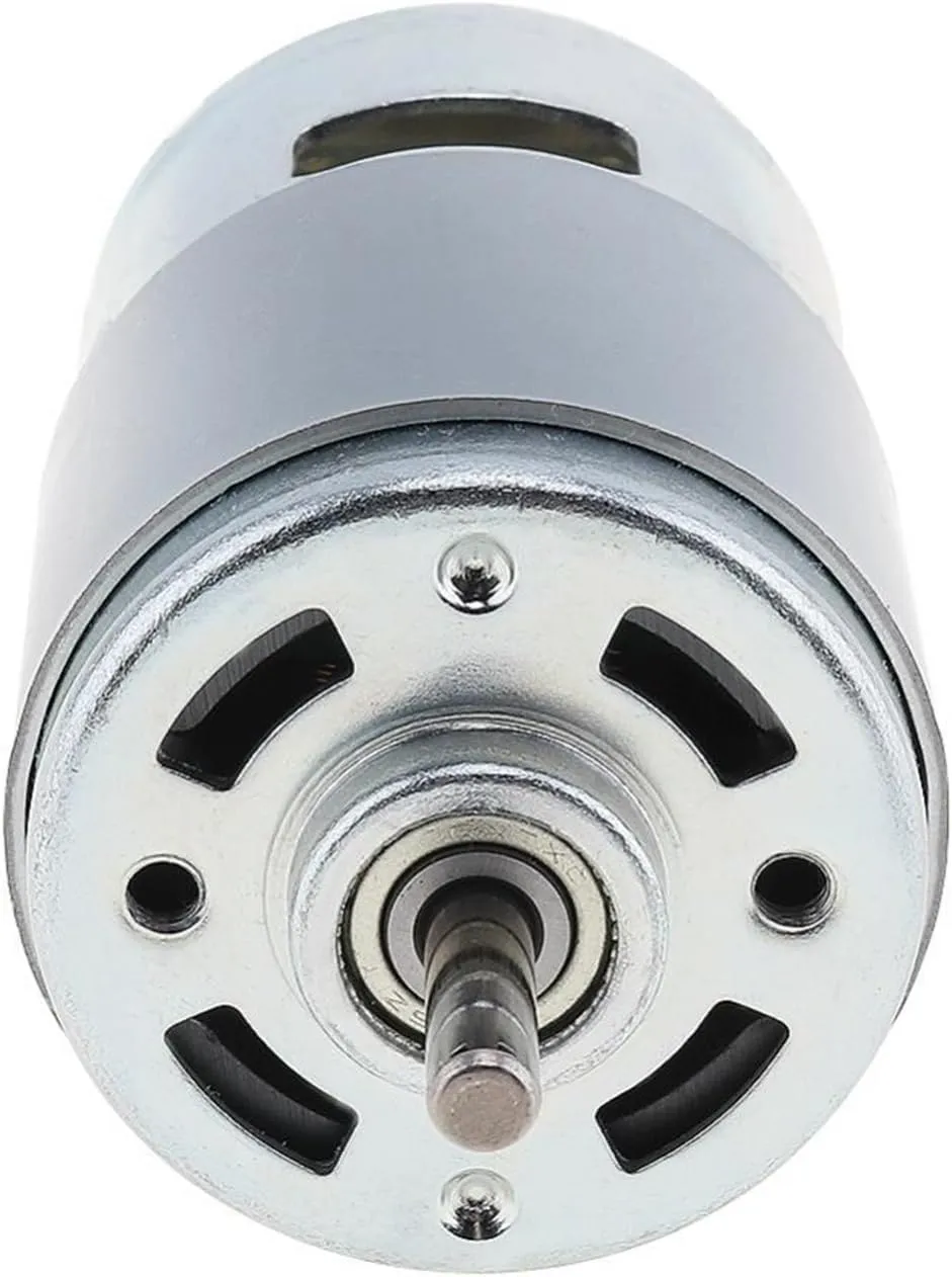 Ball Bearing and Fan medium Blades for DIY Model Car/Small Drill Machine(Speed-6000 RPM) 775 DC Motor High Speed ??High Torque Mini Motor with 