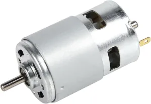 Ball Bearing and Fan medium Blades for DIY Model Car/Small Drill Machine(Speed-6000 RPM) 775 DC Motor High Speed ??High Torque Mini Motor with 