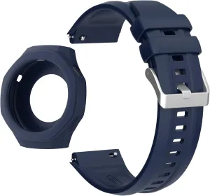 Band Protective Case Shell Silicone Strap For mentally Huawei Watch GT5 Pro 46mm Smart Watch 