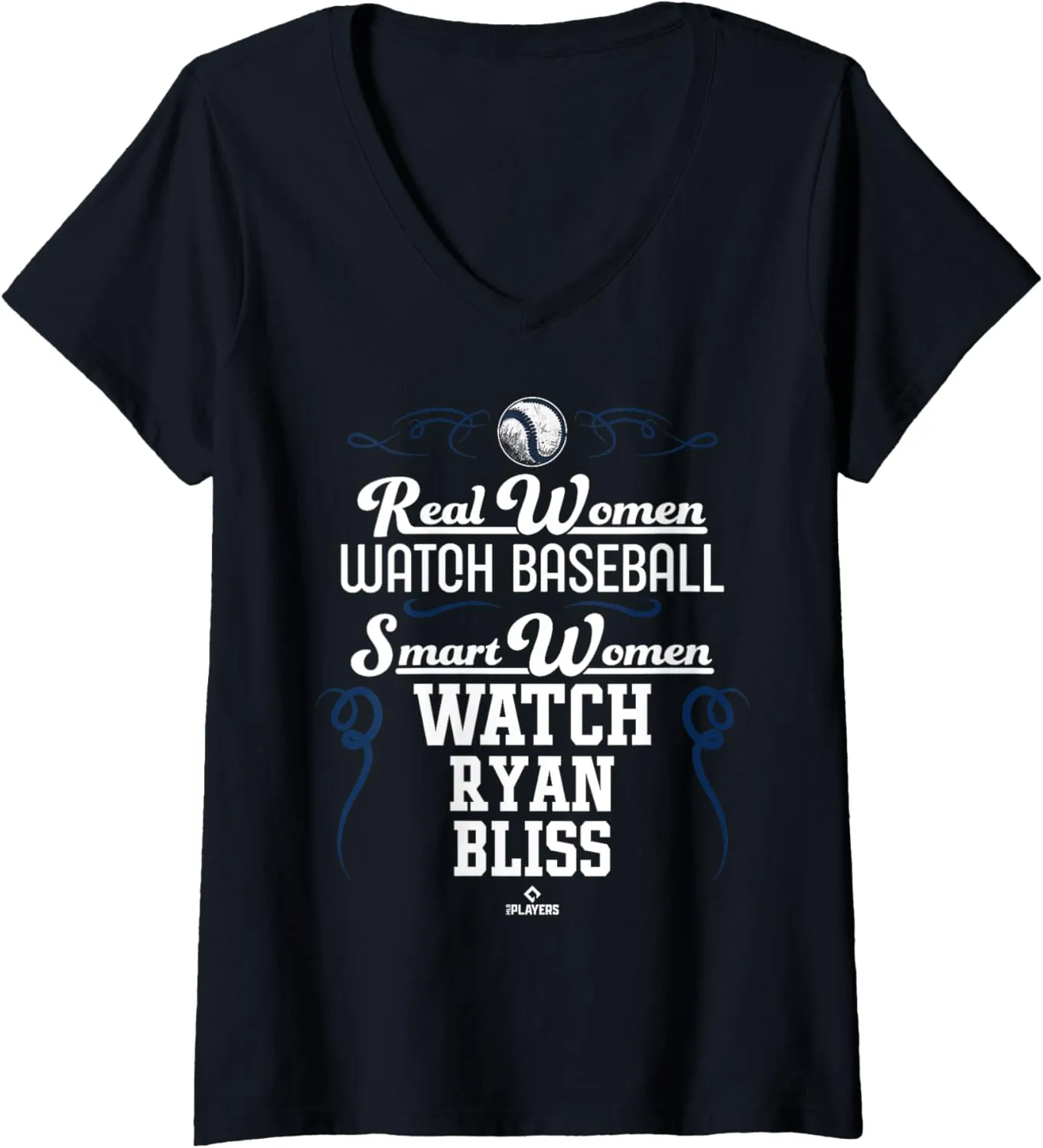 Baseball Fan Gear V-Neck T-Shirt Womens anemone Smart Women Watch Ryan Bliss Prospect 