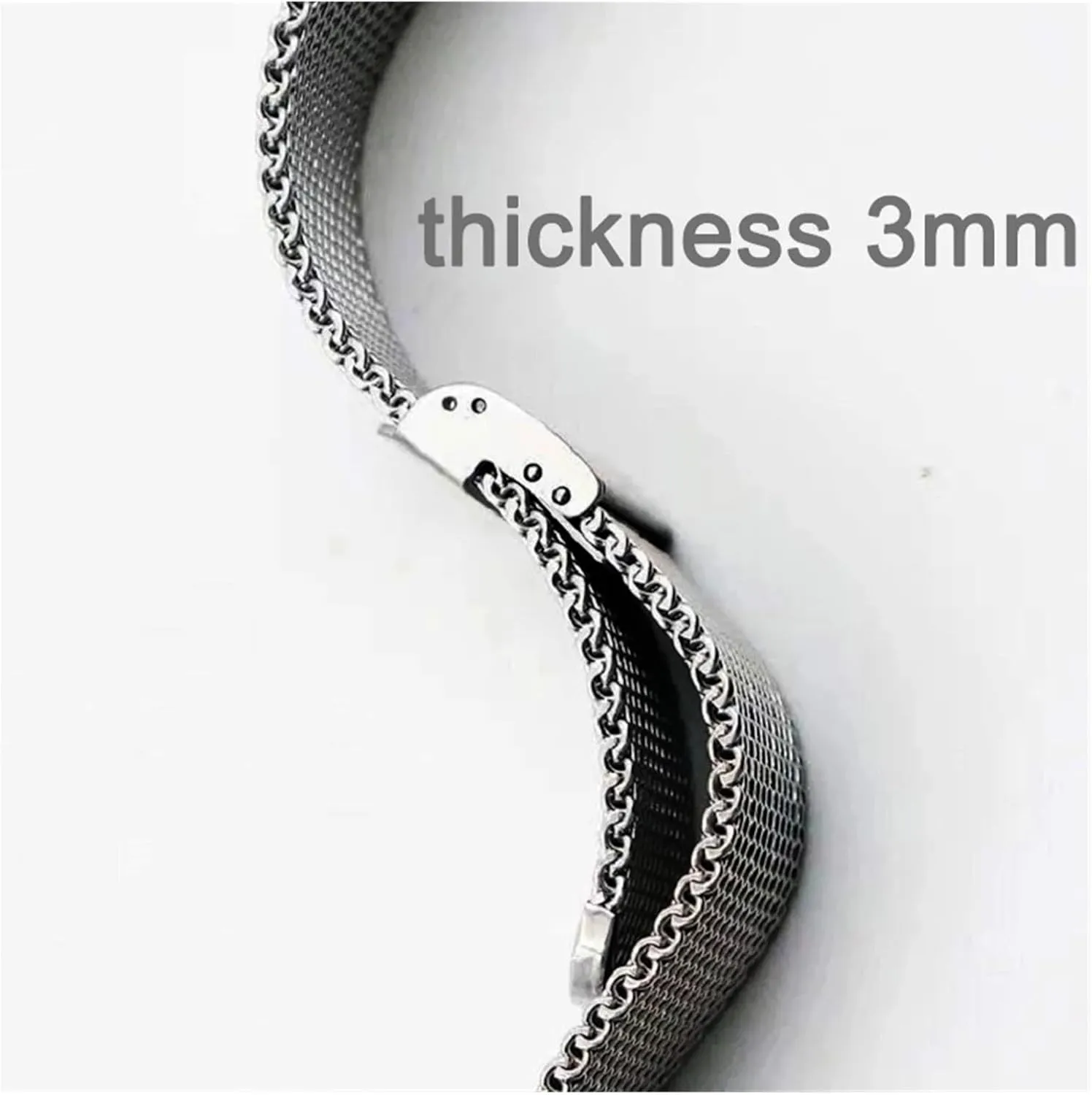 Belt Bracelet Stainless Steel Mesh Watch Strap Watchbands 18mm corona skeletal mainstream philosophy 20mm 22mm 24mm Universal Milanese Replacement Wrist 