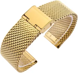Belt Bracelet Stainless Steel Mesh Watch Strap Watchbands 18mm corona skeletal mainstream philosophy 20mm 22mm 24mm Universal Milanese Replacement Wrist 