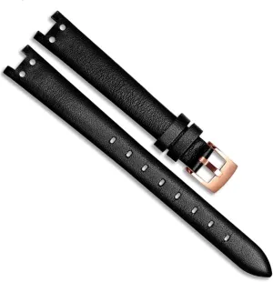 Belt Small Dial Retro Watch Band Genuine Leather Watch Strap for Anne Klein Notch female AK Girl Simple Elegant 