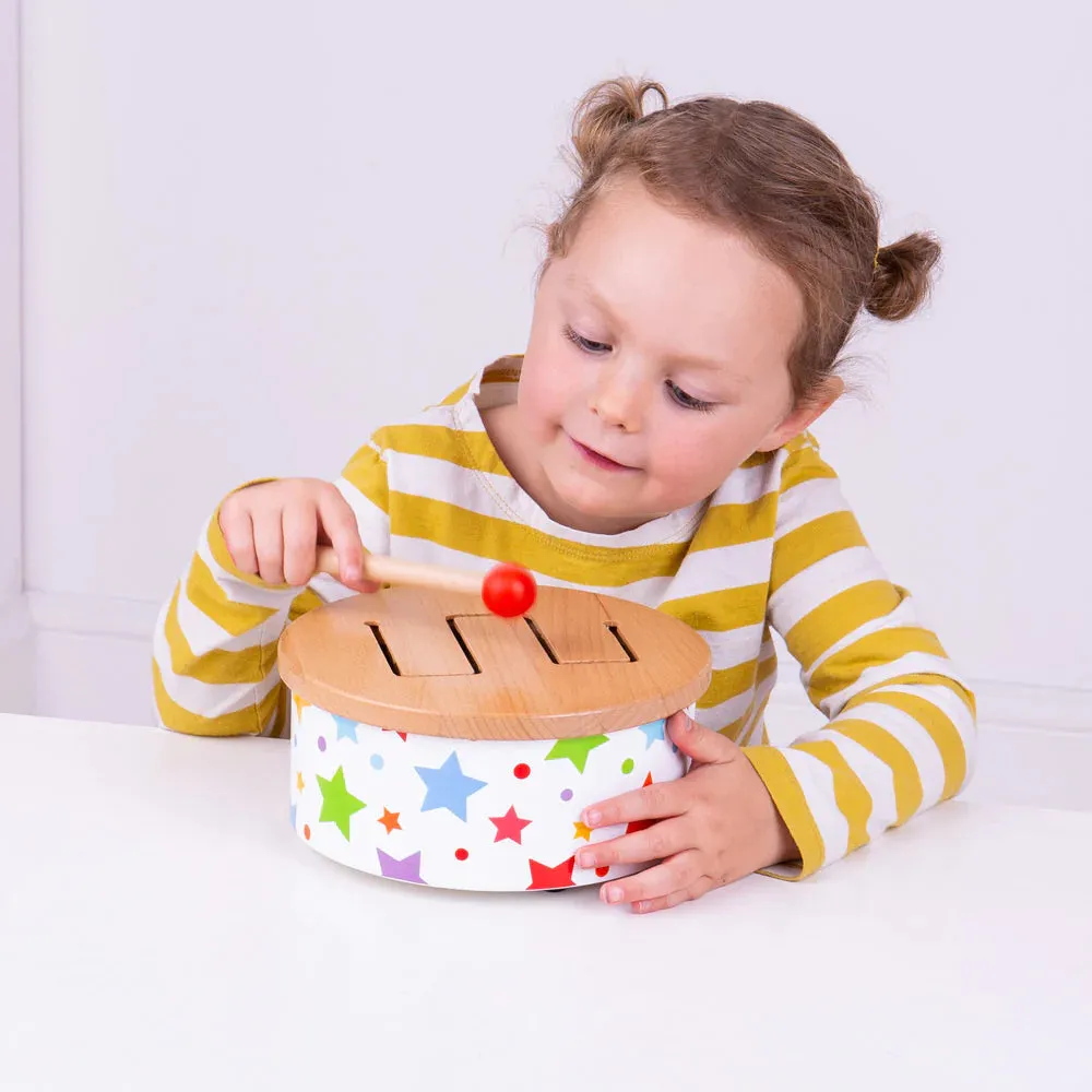 Bigjigs Wooden Drum