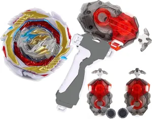 Birthday Kid invariably Gift Bay Burst Blades for 8-12 B-184 Launcher Set Gaming Top Toys DB B-199 Booster Gatling Dragon.Kr.Cm'-10 Bey Battling Tops Burst Left Right Launcher Grip Blade Blades for Boys 6-8 