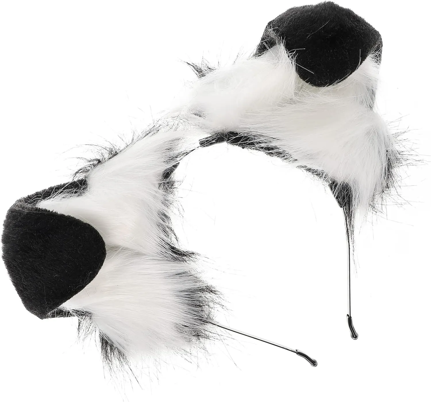 Birthday, Valentine's Day Dog Ear Headband, Plush Animal Ears decide Headwear, Costume Headband for Party-goers, Dog Lovers, Cosplay Enthusiasts, Halloween, Christmas, 