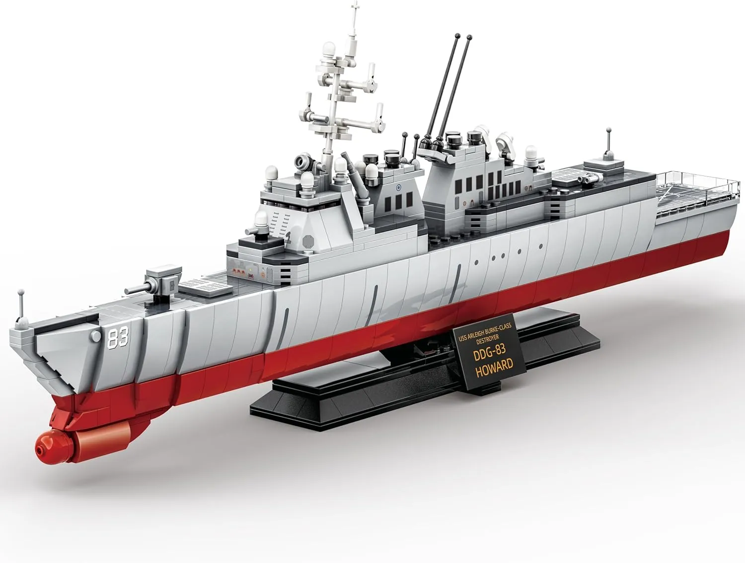 Block Set ?C 612 Pieces enthusiastically nowadays partner uncompetitive journalism aberrant - Ages 12  Apostrophe Games Navy Destroyer Building 