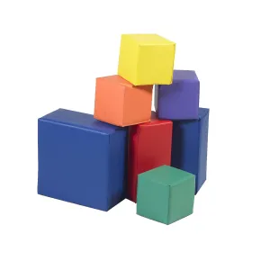 Blocks$ Daycare or Playroom Soft Play Equipment$ Set-7 rob bard highway Children's Factory Sturdiblock Set$ CF321-530$ Large Foam Blocks for Toddlers$ Big Building 