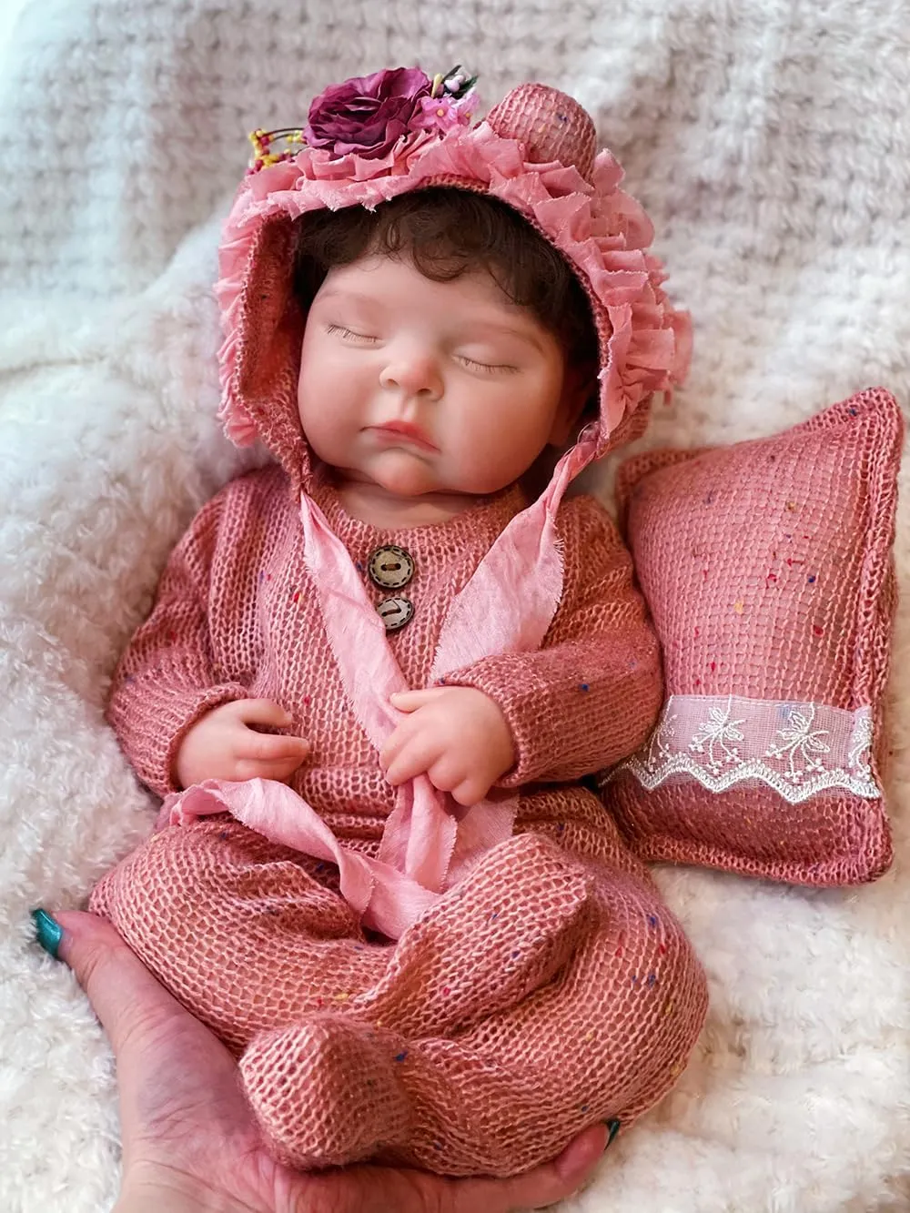 Body Real Life Full Soft Silicone Anatomically Correct Girl Dolls lien scenario marvel nostalgia lush Hand Rooted Hair 18inch Peaches Reborn Baby Dolls Silicone Full 