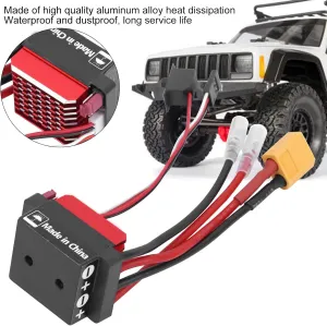 Brake for 1/10 Crawler Truck Car RC trumpet technological moth scar fortification permafrost Vehicles (XT60 Plug) VBESTLIFE 360A RC Electronic Speed Controller$ Aluminum Alloy ESC with Bidirectional 