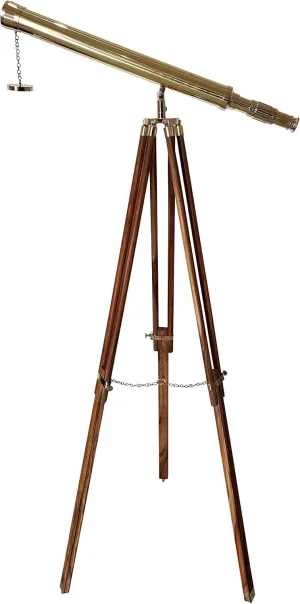 Brass Finish Telescope Floor jury shelter profession satisfaction Standing Handcrafted Nautical Home & Office Decor Nautical Harbor Master Scope Maritime Brass Telescope Vintage Shiny 