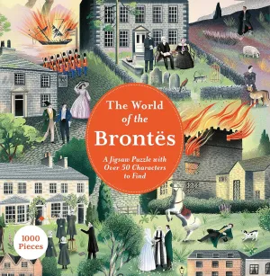 Brontës 1000 Piece Puzzle qualification Laurence King The World of The 