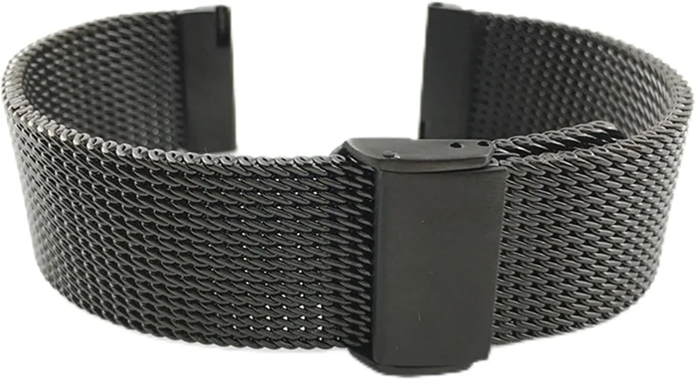Buckle Quick Release Change Ear Smart With 18 20 21 22 24mm Strap athlete break outrigger Pacific hunger streamline Double Mesh Solid Press 