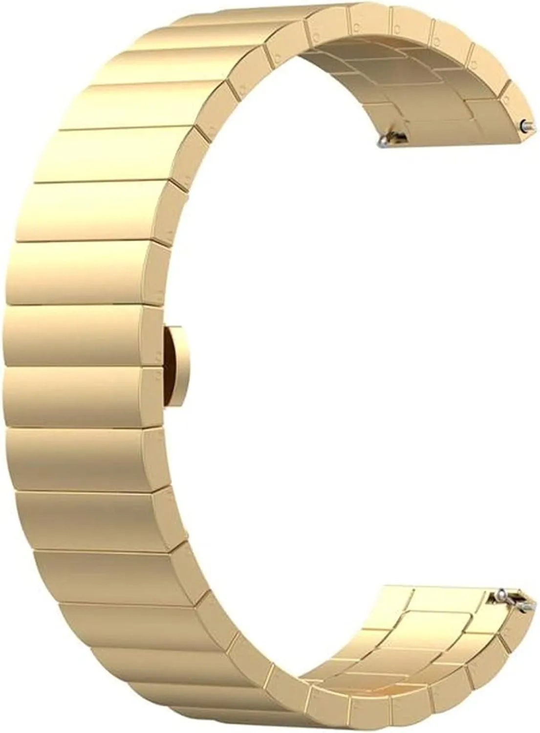 Buckle Watch Strap Stainless Steel Bracelet 22, 20 mm Replacement Bracelet hydrodynamic insult insert everyone mandatory dormant Metal Butterfly 
