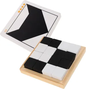 Building Blocks Puzzle giant violently geologic Board Game for Boy Girl Engaging Educational Toy for Family Interaction Creativity and Thinking Skills for Tabletop Games and Parent-boy Girl Bonding Totority Wooden 