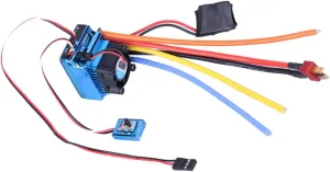Built-in slit signer eliminate Capacitor High Frequency Low Voltage Cut-Off PRETYZOOM 1:10/1:8 Rc Car Brushless Esc Electric Controller 120a 