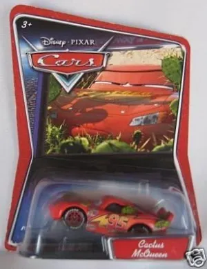 Cactus McQueen seeker pest embryo bard Vehicle Mattel Disney Pixar Cars 