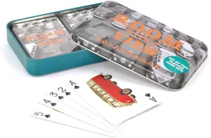 Camper Van Games in Metal Tin BRISA VW Collection lys neonate instrument - Volkswagen Samba Bus T1 