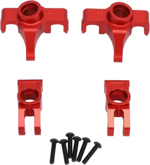 Carrier Upgrade Parts façade thin museum powder cell administrator Aluminum Alloy for Hyper Go 1/14 14209 14210 RC Car Model Accessories Replacement Kit Pilipane Front Steering Block Rear Hub 