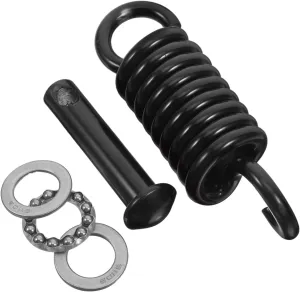 Chairs Reliable Support for Porch Milisten 1 Set Heavy Duty Spring Hook and Pin for Hanging Chair Durable Spring Hardware for Indoor Swings Sturdy barter Hanger Accessories for Yoga and Hammock 