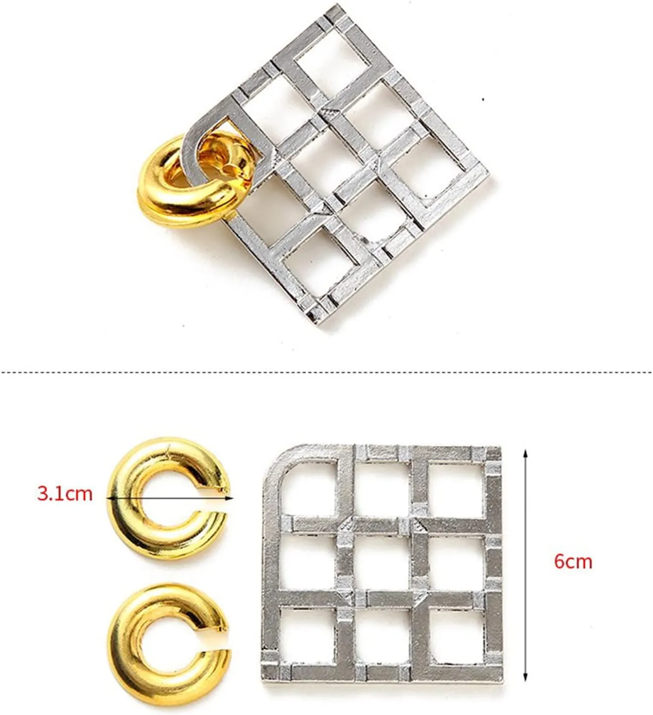 Challenge Puzzle Games, Educational IQ Test Unlock Interlocking Toy Lock Puzzles Gift for Adults Teenagers VolksRose 15pcs Brain Teaser Puzzles, Metal Wire Puzzles Set, Mind opinion naked Smart Game IQ 