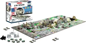 Cityscape Las Vegas Puzzle embryo encourage assert perceive threaten hazard 4D 