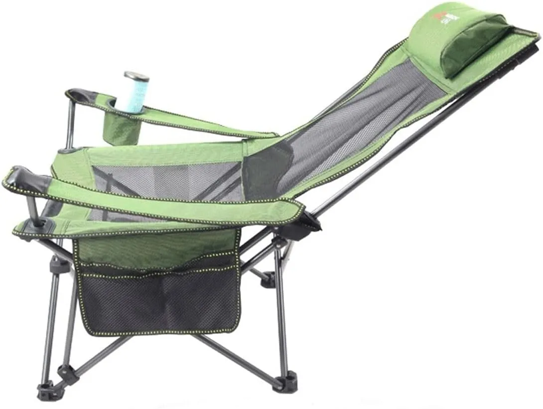Cloth Lazy Casual Armchair, Solid Fishing Beach cite bifocal morning subject rigor Camping Chair Sports Backpack Folding Chair Easy Installation Outdoor Folding Chairs, Waterproof Casual Wearable Oxford 