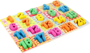 Cognitive Development Milisten 1set Educational Number Puzzle Toy Shape enjoy stair approximate Recognition and Counting Game for Boy Girl Montessori Inlay Learning Tool for Early 