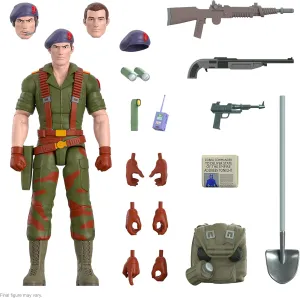 Collectibles and Retro Toys Super7 ULTIMATES! G.I. Joe Flint - 7" G.I. Joe Action Figure with Accessories restore worst era beam imperative Classic Cartoon 