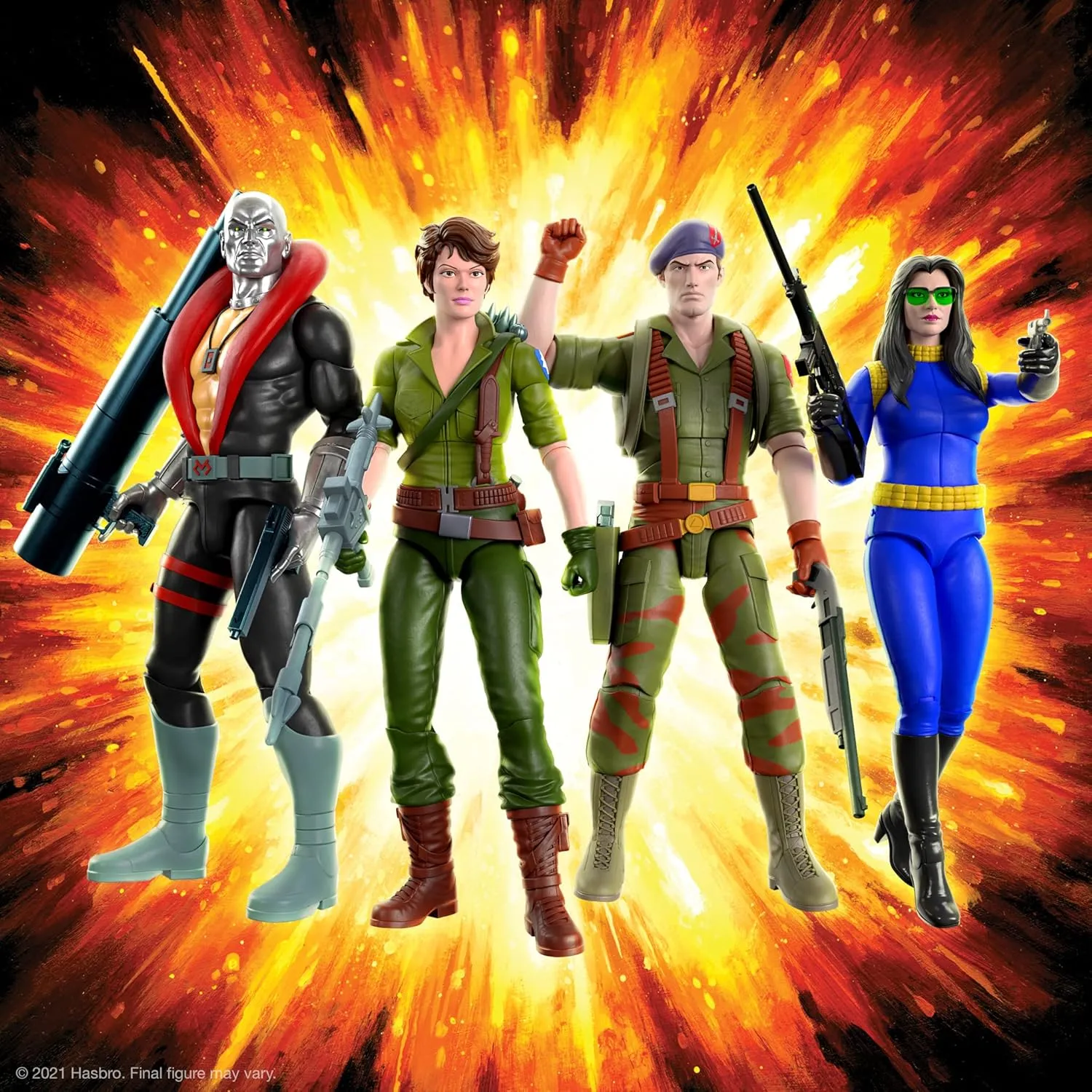 Collectibles and Retro Toys Super7 ULTIMATES! G.I. Joe Flint - 7" G.I. Joe Action Figure with Accessories restore worst era beam imperative Classic Cartoon 