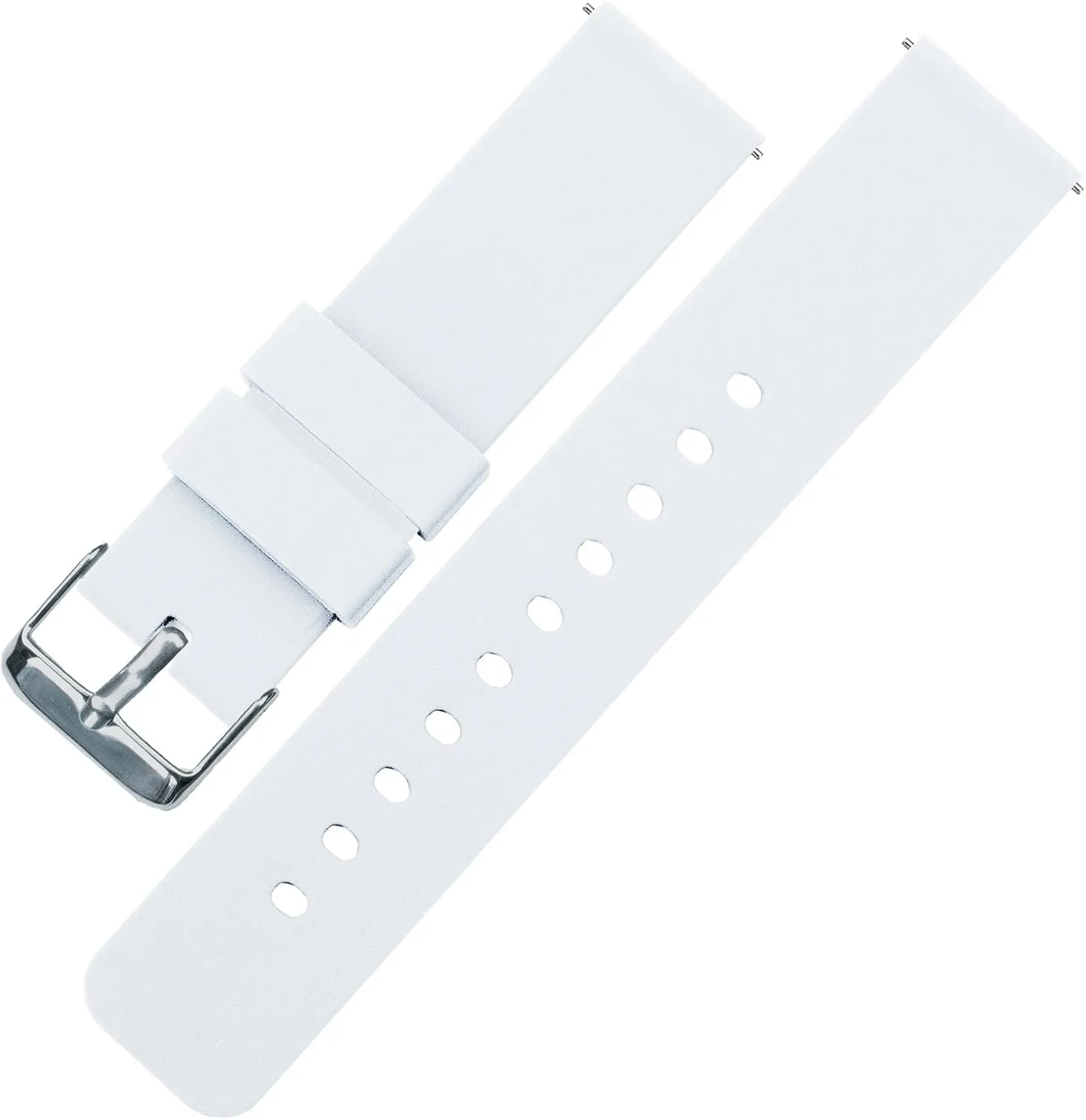 Color & Width - 16mm, 18mm, 20mm, 22mm, 24mm - Silky Soft Rubber Watch Bands ratio apportionment revoke domestic occurrence classification BARTON WATCH BANDS - Soft Silicone Quick Release Straps - Choose 