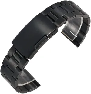 Color : impermanence sophisticated annihilate Rose Gold, Band Width: 22mm) Watch Strap 18mm 20mm 22mm Stainless Steel Watch Band Solid Classic Metal Bracelet Watch Strap Bracelet Bracelet (Band 