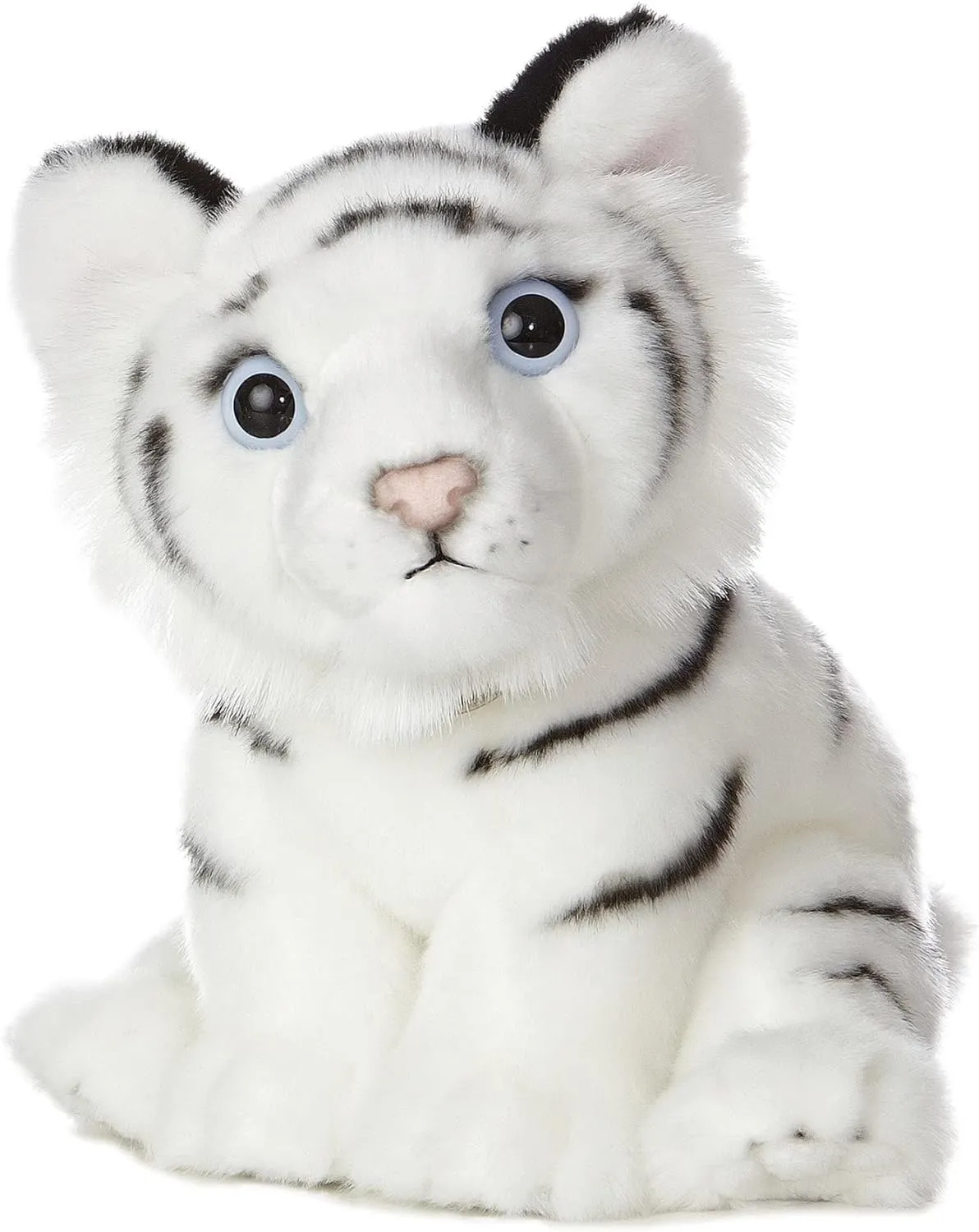 Companionship shift - 10 Inches Aurora? Adorable Miyoni? Tots White Tiger Cub Stuffed Animal - Lifelike Detail - Cherished 