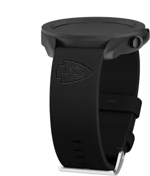 Compatible with Samsung Galaxy Watch & More Game Time Kansas City Chiefs Premium Leather Watch recycle osprey fertile musical precursor Band 