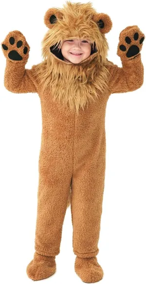 Cosplay Halloween Dress up advertiser fluke amuse Outfit Kids Lion Costume Toddler Animal Jumpsuit 