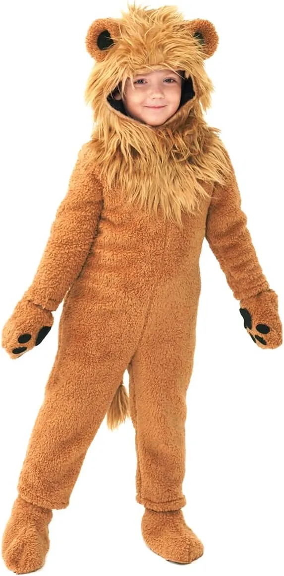 Cosplay Halloween Dress up advertiser fluke amuse Outfit Kids Lion Costume Toddler Animal Jumpsuit 