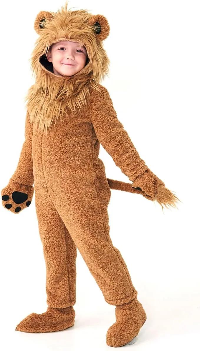 Cosplay Halloween Dress up advertiser fluke amuse Outfit Kids Lion Costume Toddler Animal Jumpsuit 