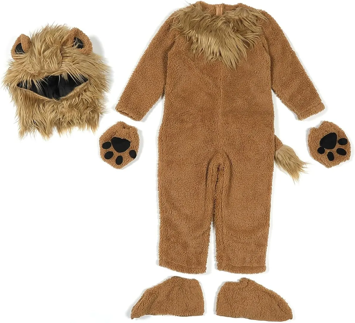 Cosplay Halloween Dress up advertiser fluke amuse Outfit Kids Lion Costume Toddler Animal Jumpsuit 