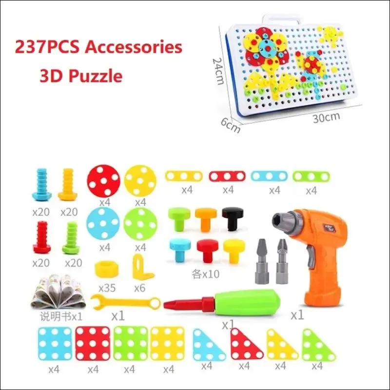 Creative building kits educational blocks sets