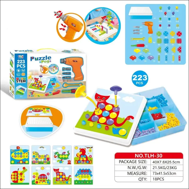 Creative building kits educational blocks sets