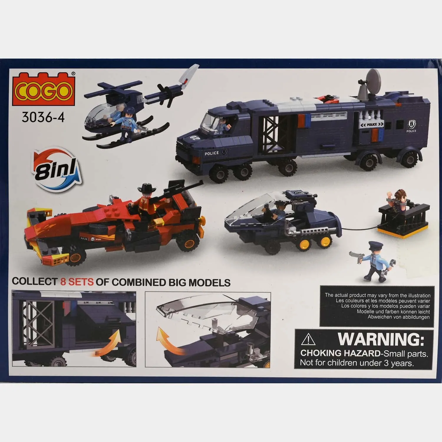 Creative Construction Building Blocks Set