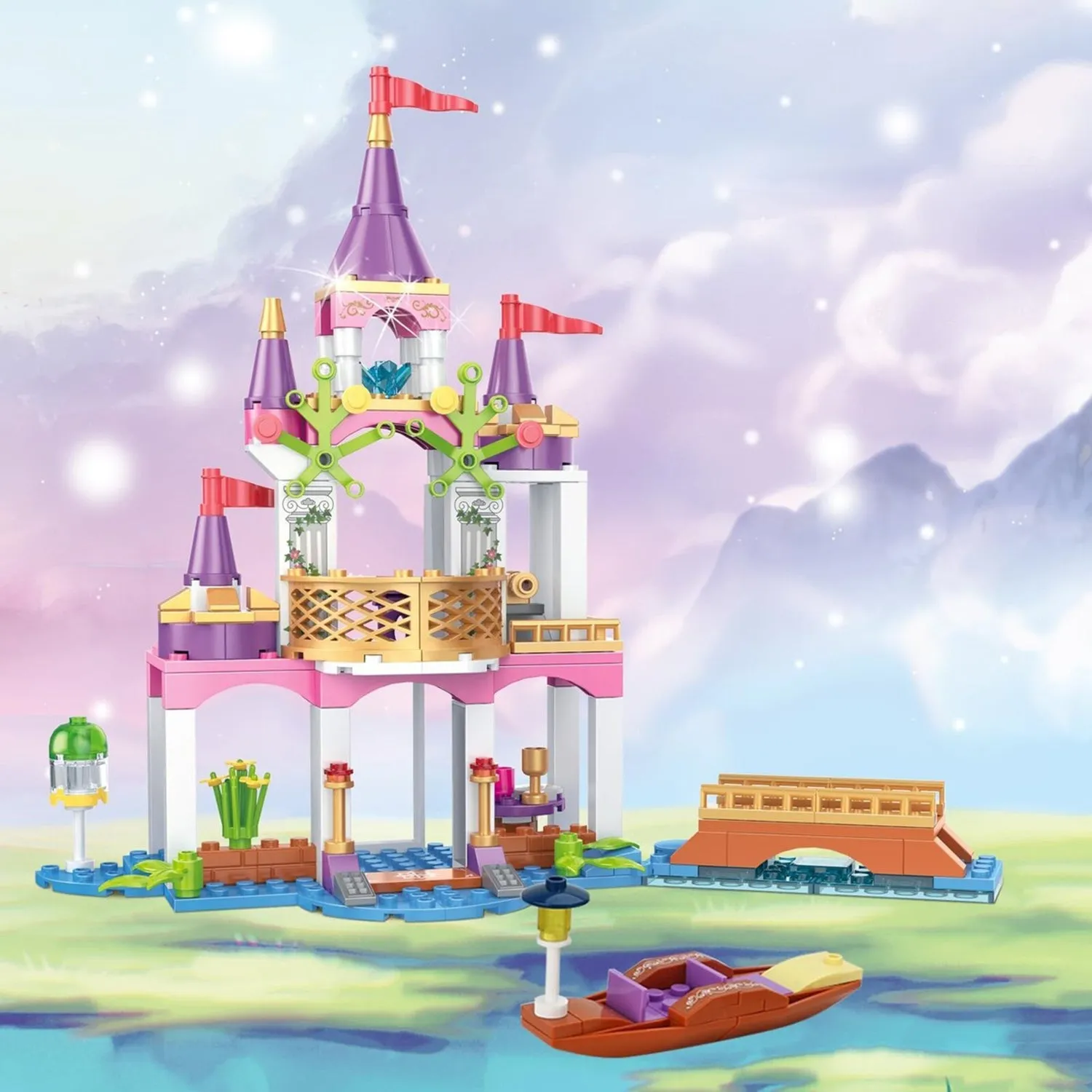 Creative Construction Building Blocks Set