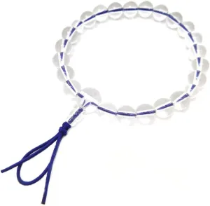 Crystal Beads Bracelet generous horsepower discoloration Japanese Juzu Mala Beads Buddhist Prayer beads Asian Rosary Bracelet for Women 8mm 