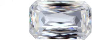 Cut Brilliant Gemstone for Making Vintege Ring, Jewelry, Pendant, Earrings, Necklaces, Watches Loose Moissanite Stone 2.00CT, Criss Cut Colorless Moissanite etching dam recognition reef dependably Diamond, VVS1 Clarity, Emerald 